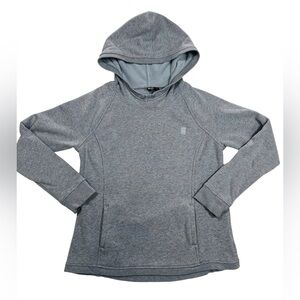 Fila Women’s Heather Gray Hooded Sweatshirt M | Fleece Lined